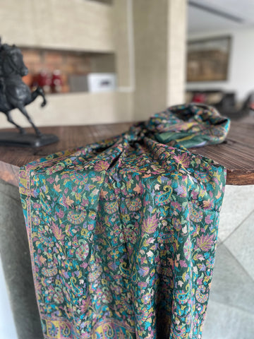 Kashmiri silk shawl