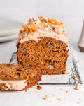 Dates and Carrots Tea Cake (Vegan Option Available)