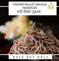 Finger millet noodles