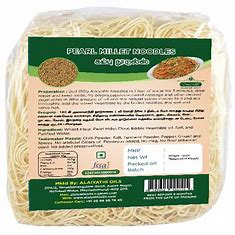 Pearl millet Noodles