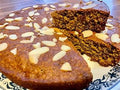 Dates and almond cake (850gms)