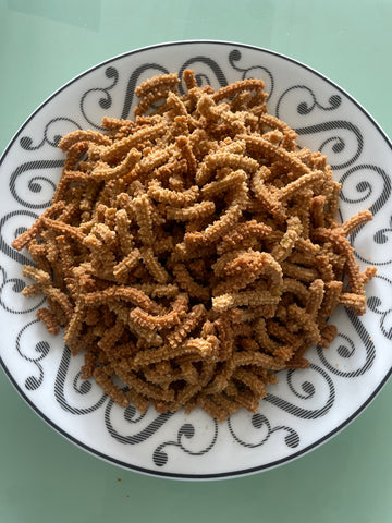 Foxtail Millets Murukku (Korralu/Kangni/Kakum)