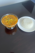 Sindhi kadi with rice (1 serve)