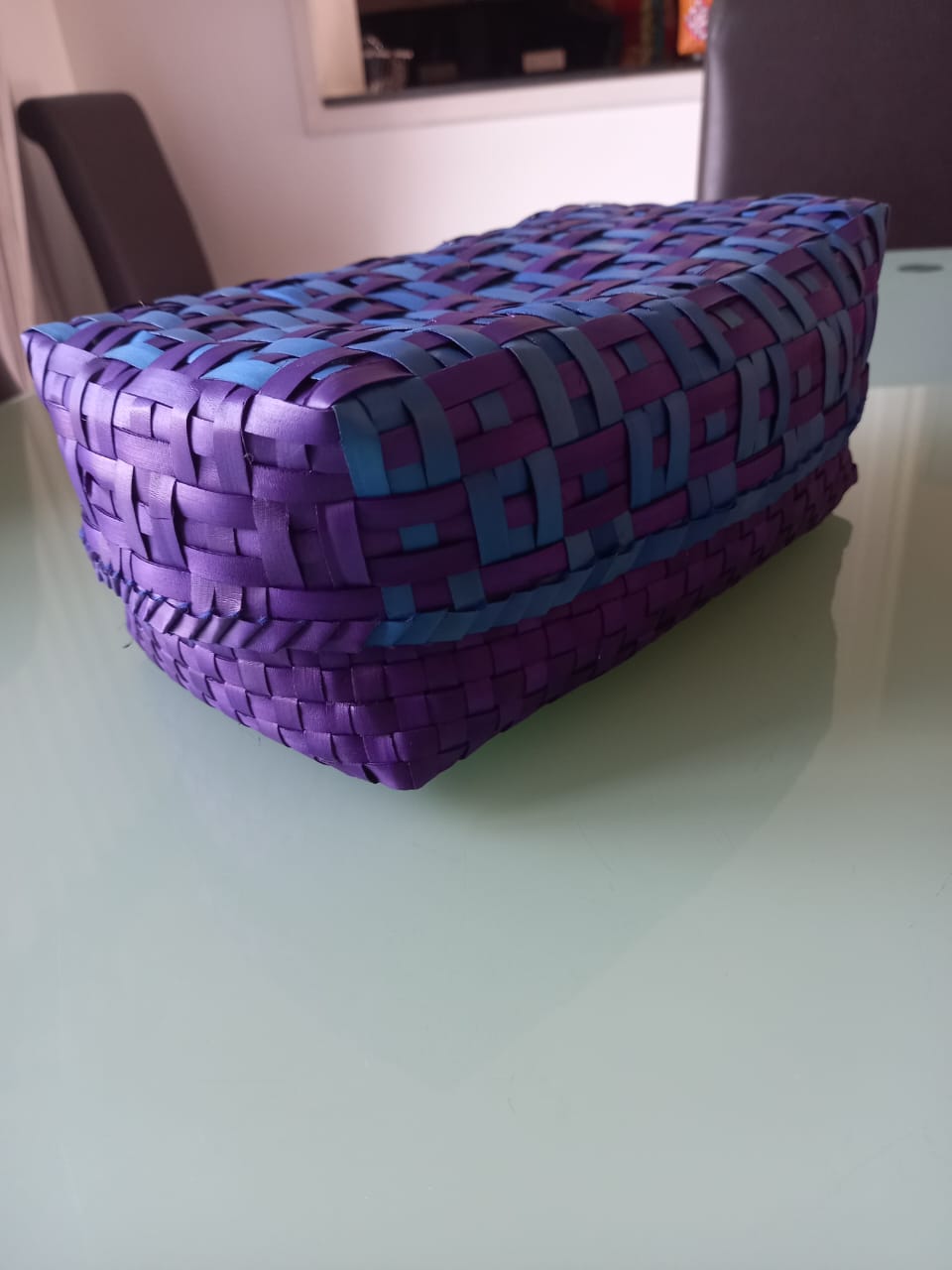 Rectangular palm leaf gifting box