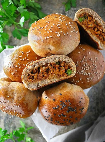 veg stuffed buns (pack of 4)